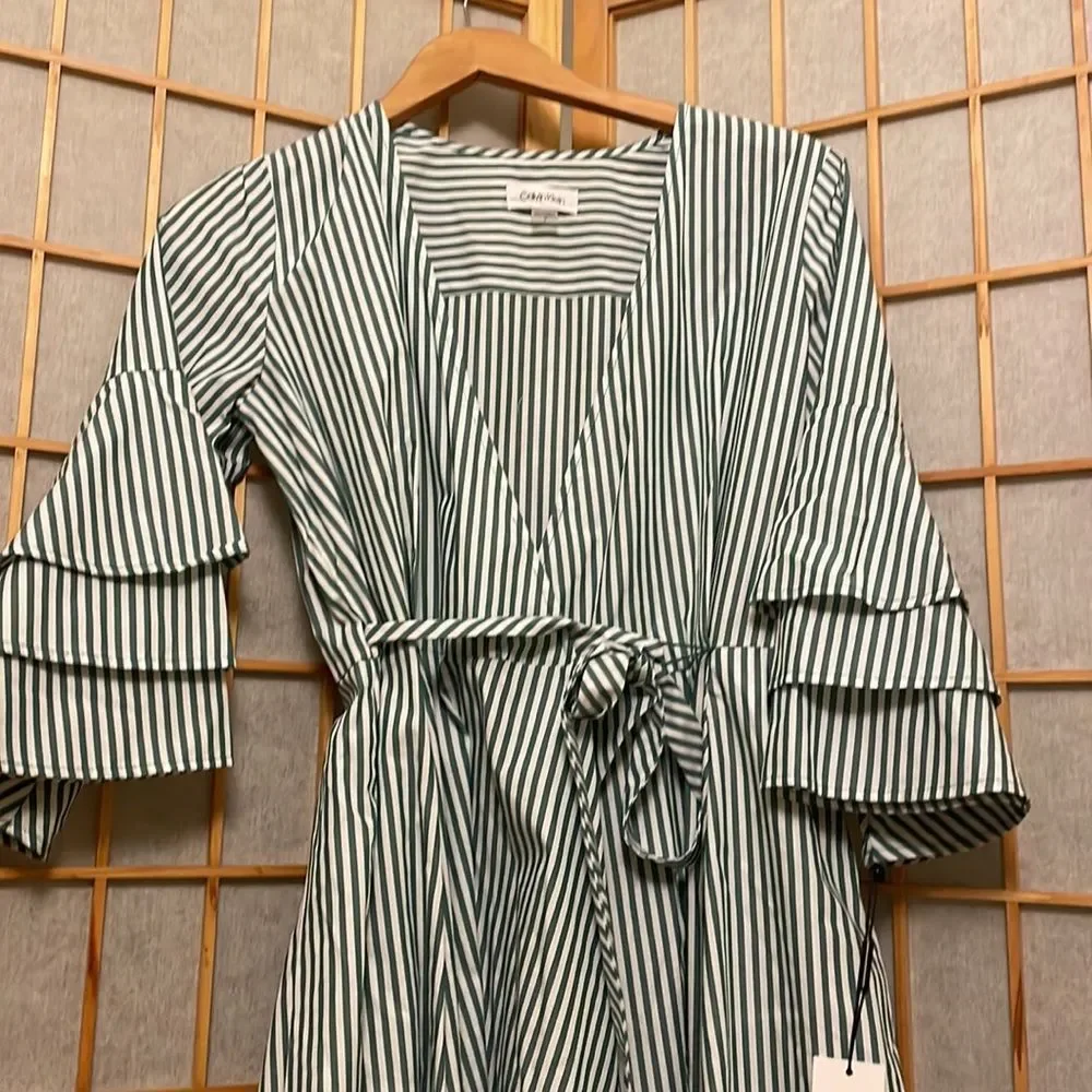 NWT Calvin Klein wrap dress - Picture 2 of 5